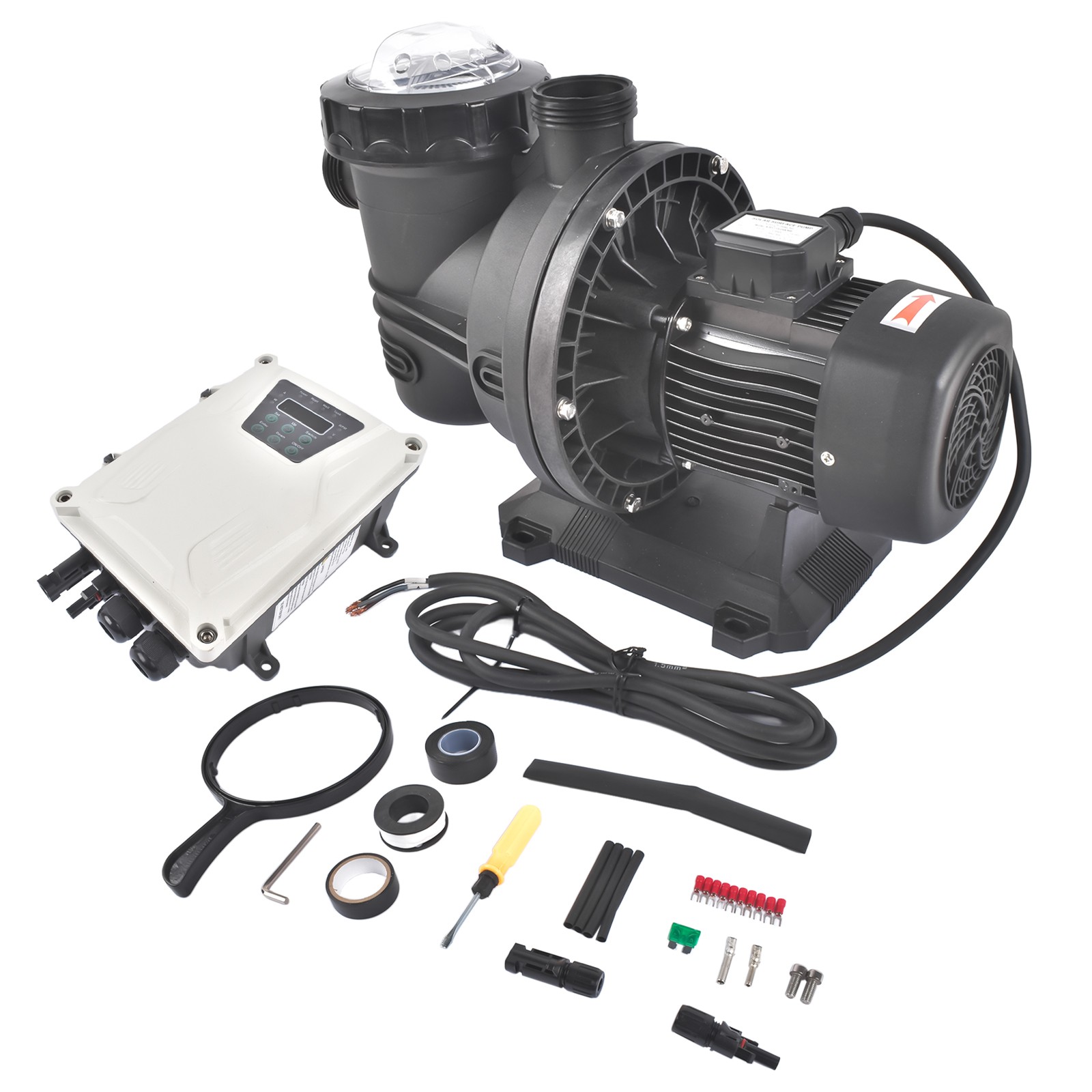 Solar Pool Pump 48V Dc - Kit Pompa Surya AP02 500W, Pompa