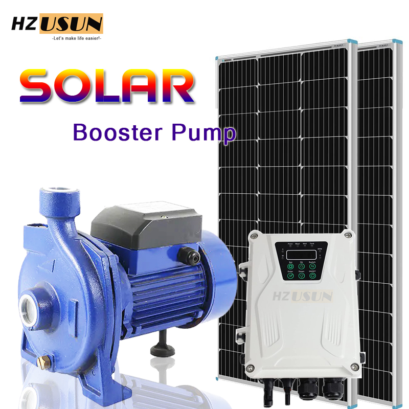 Solar Water Pump 1Hp Dc - Pompa pendorong air permukaan tenaga surya,