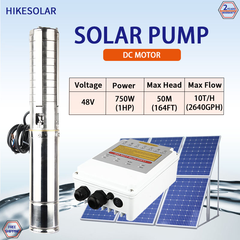 Solar Water Pump 1Hp Dc - Pompa Air Tenaga Surya Garansi 2