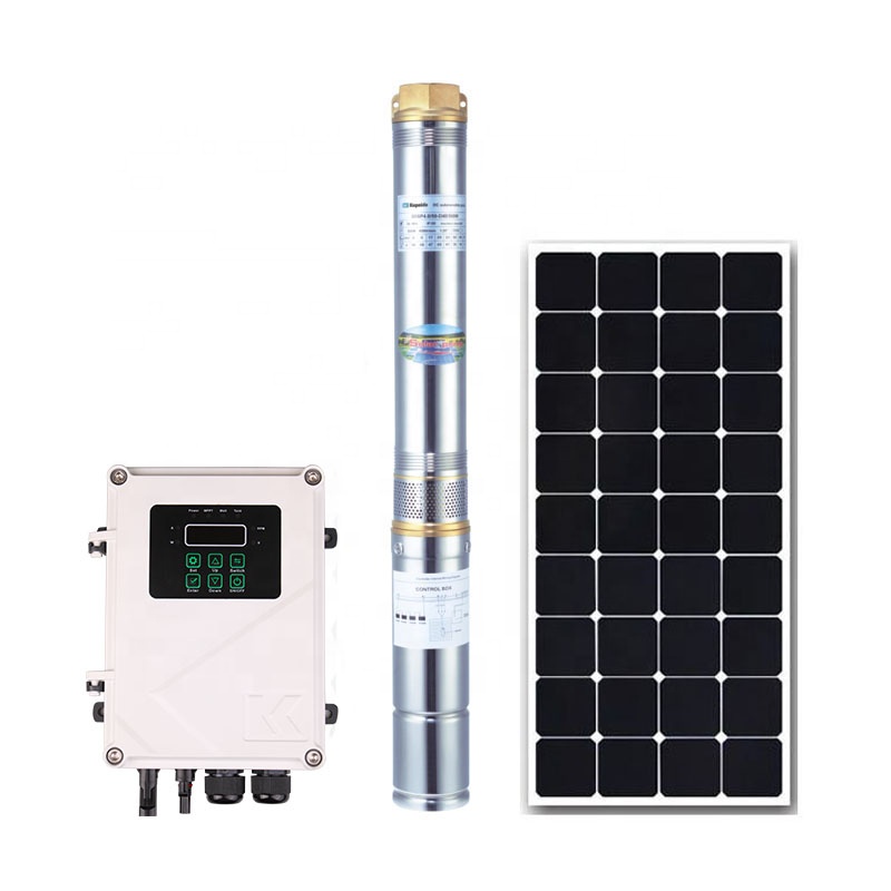 Solar Water Pump 1Hp Dc - Pompa Air Tenaga Surya 4 Inci