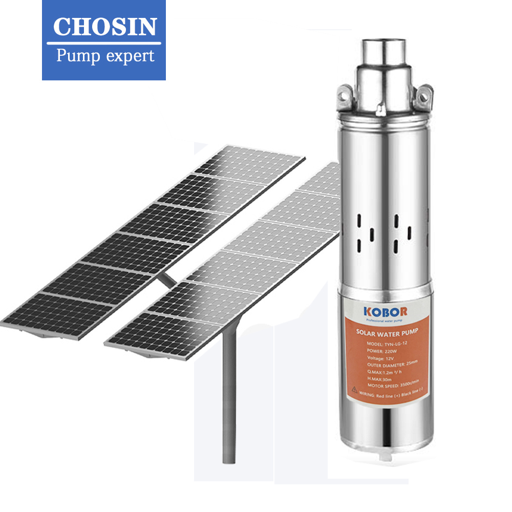 Solar Water Pump 48V Submersible - Pompa Air Solar DC kualitas tinggi