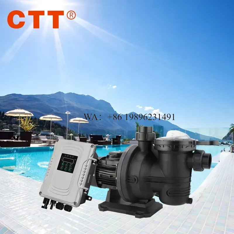 Solar Pool Pump 48V Dc - Wmwmnu untuk Sistem Pompa Air Tenaga
