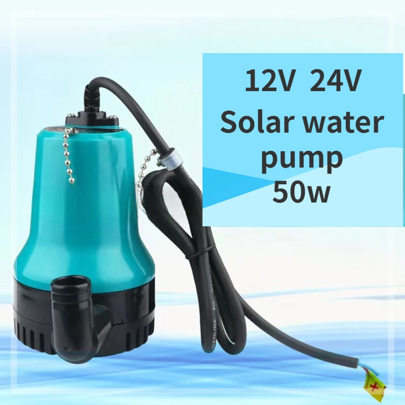Solar Irrigation Pump 12V - Pompa Submersible Miniatur Tenaga Surya 12V