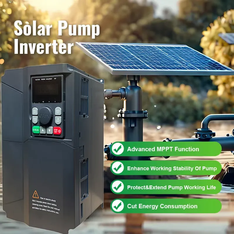 Solar Pump Inverter 5.5Kw Three Phase - VFD 2.2KW 5.5KW 220V 380V Inverter