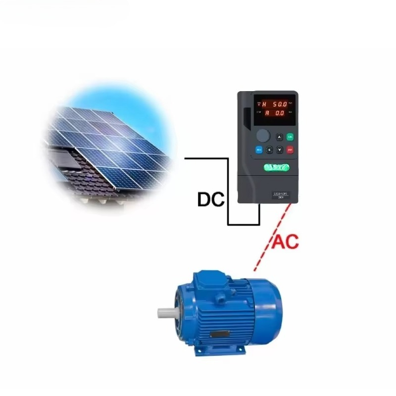 Solar Pump Inverter 2.2Kw - 2.2kW 3HP 220V Inverter VFD Pompa