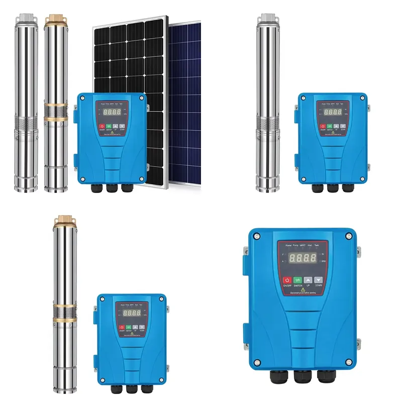 Solar Water Pump 1Hp Dc - Pompa Air Tenaga Surya DC Submersible