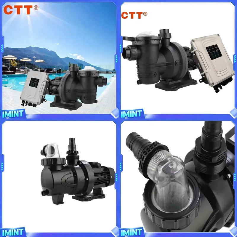 Solar Pool Pump 48V Dc - Sistem Pompa Air Tenaga Surya 48V