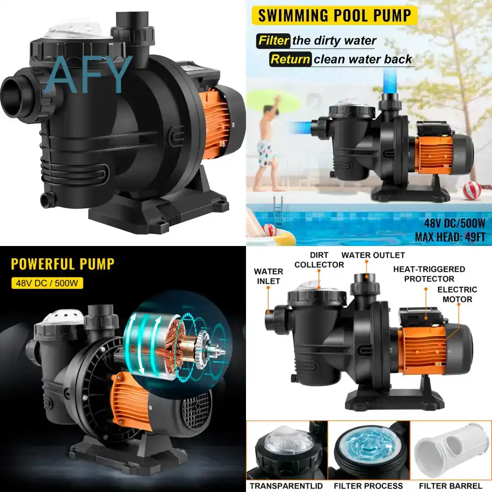 Pompa Kolam VEVOR untuk Pompa  - Solar Pool Pump 48V Dc ulasan dan harga