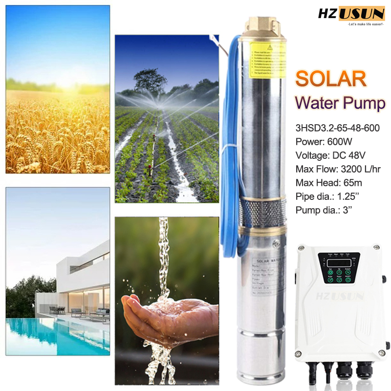 Pompa Air Sumur Dalam Tenaga S - Solar Water Pump 48V Submersible ulasan dan harga