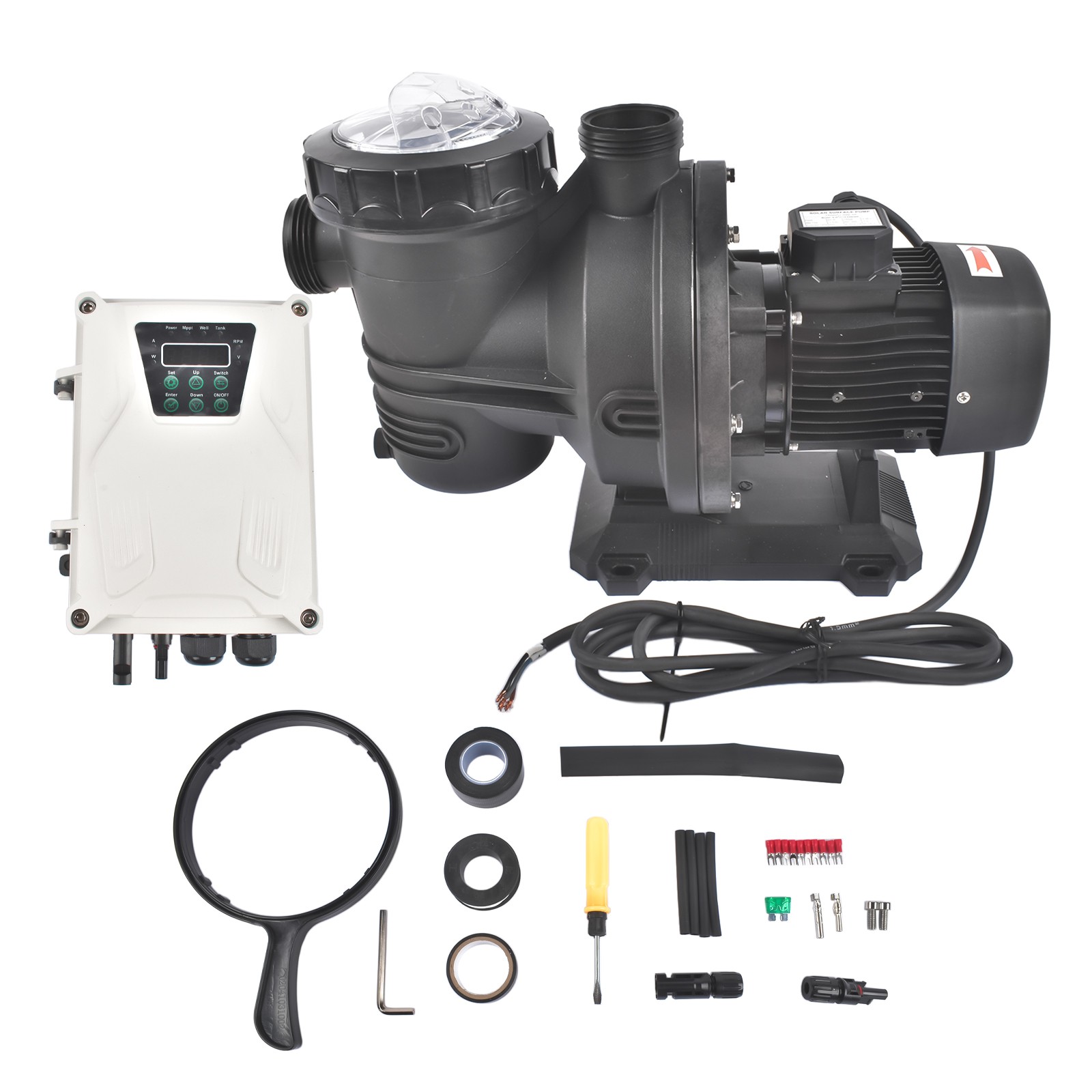 Kit Pompa Surya AP02 500W, Pom - Solar Pool Pump 48V Dc ulasan dan harga