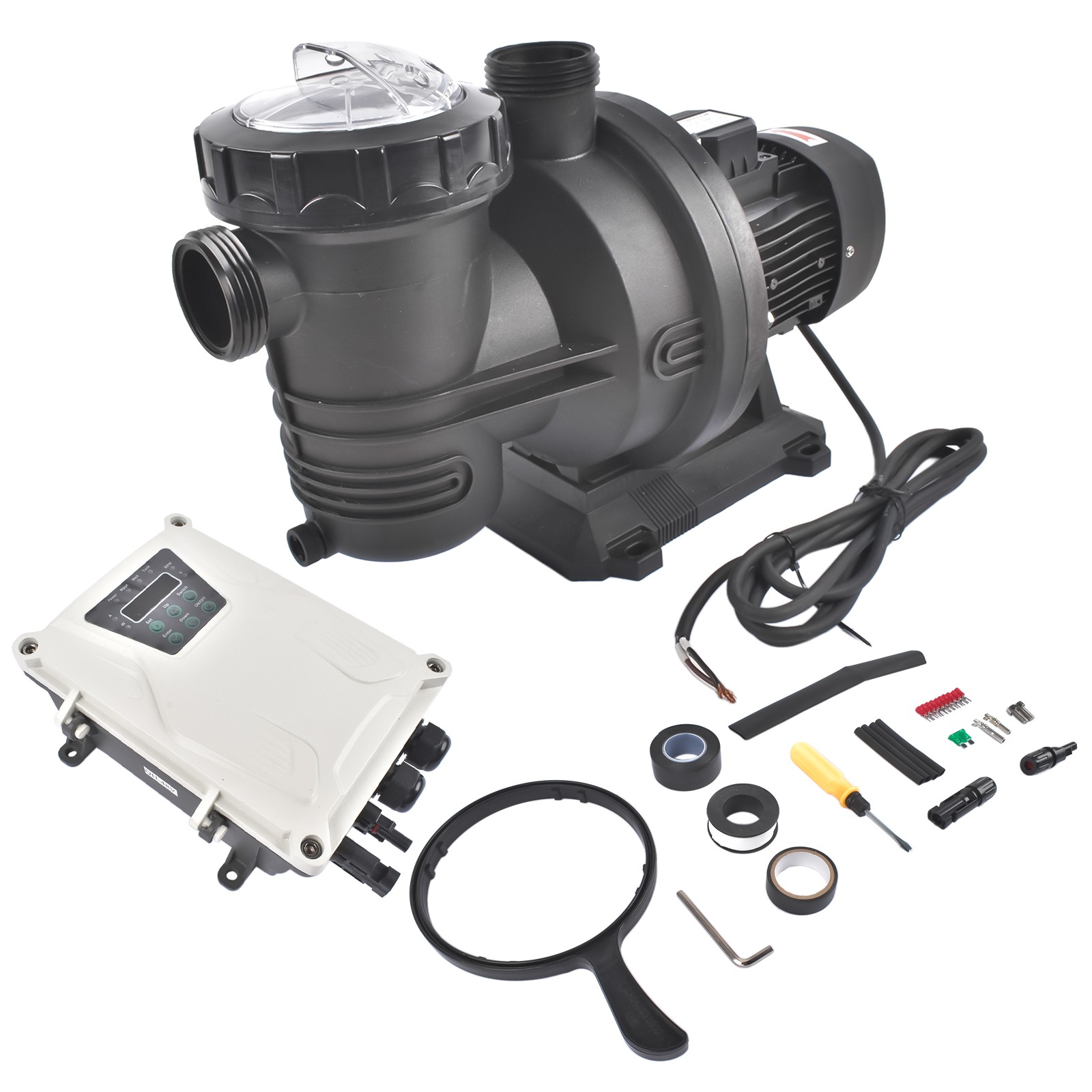 Kit Pompa Surya AP02 500W, Pom - Solar Pool Pump 48V Dc ulasan dan harga