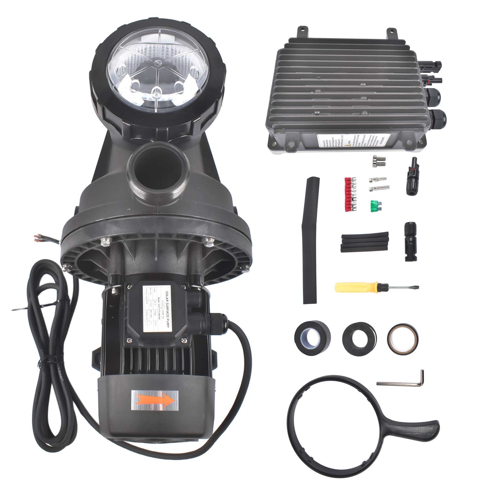 Kit Pompa Surya AP02 500W, Pom - Solar Pool Pump 48V Dc ulasan dan harga