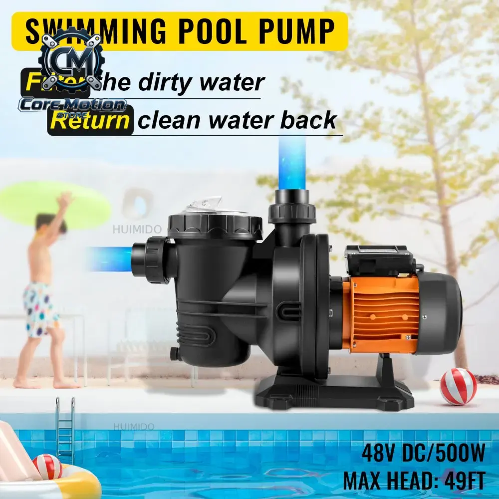 Pompa Kolam Renang VEVOR, Pomp - Solar Pool Pump 48V Dc ulasan dan harga