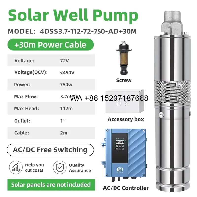 Pompa Air Tenaga Surya Wmwmnu  - Solar Water Pump 1Hp Dc ulasan dan harga