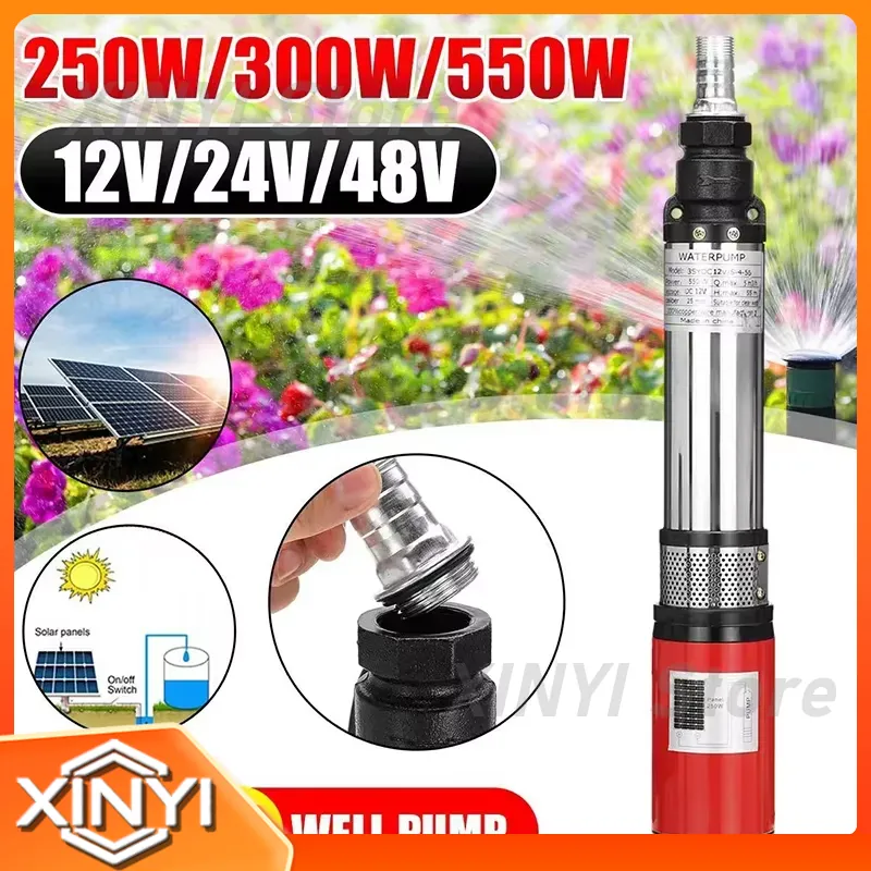 Pompa Submersible High Lift 55 - Solar Irrigation Pump 12V ulasan dan harga