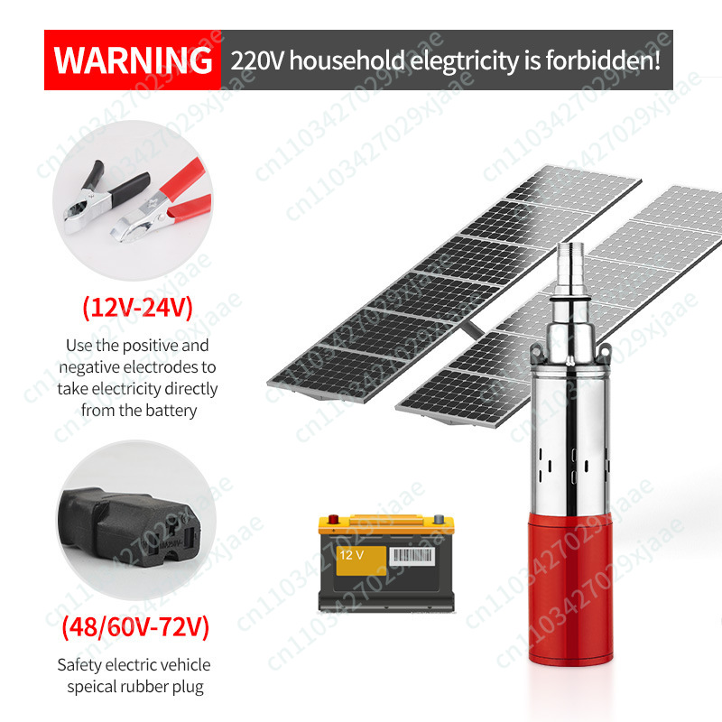 Pompa Air Tenaga Surya 12V 24V - Solar Irrigation Pump 12V ulasan dan harga
