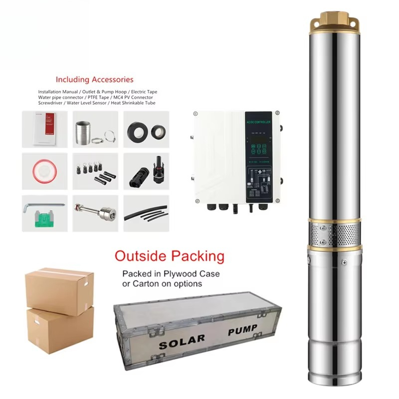 Pompa Hibrida AC/DC Otomatis 1 - Solar Water Pump 1Hp Dc ulasan dan harga