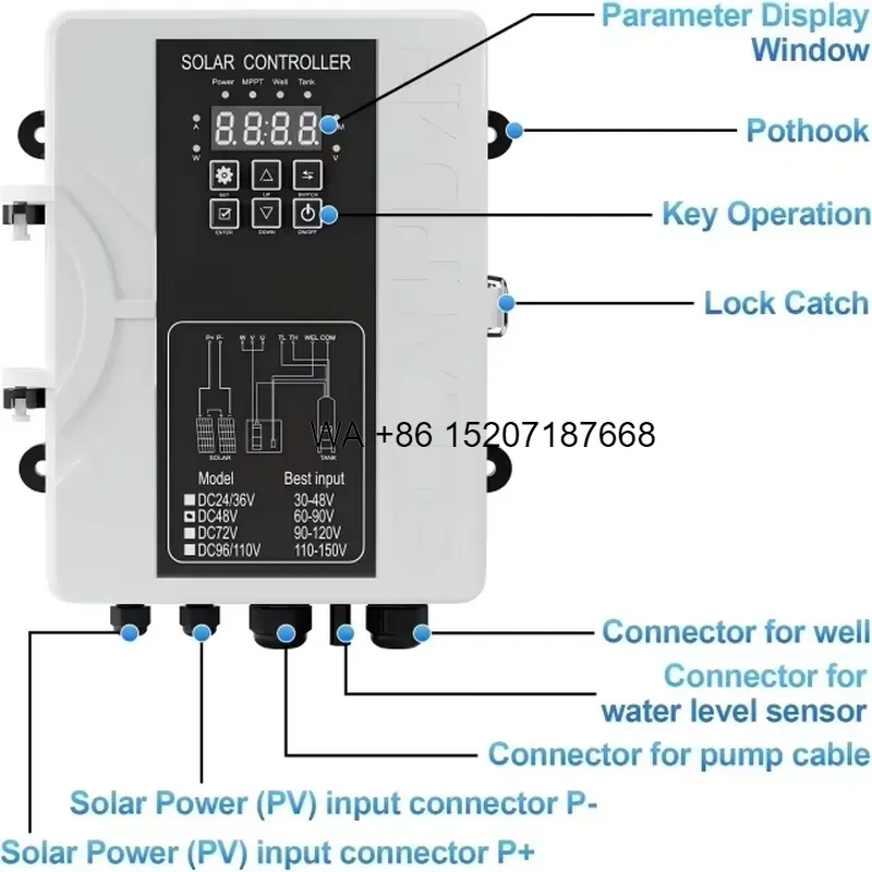 Pompa Air Tenaga Surya Wmwmnu  - Solar Water Pump 48V Submersible ulasan dan harga