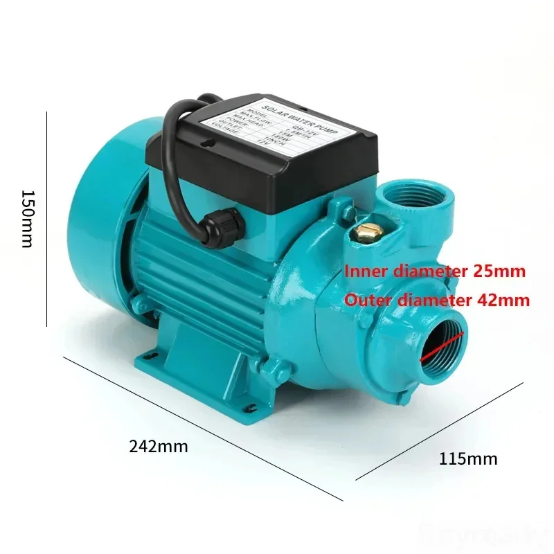 Pompa Air DC QB60 12V/24V/48V  - Solar Water Pump 48V Submersible ulasan dan harga