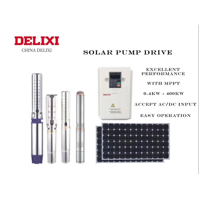 Pengontrol Pompa VFD Tenaga Su - Solar Pump Inverter 2.2Kw ulasan dan harga