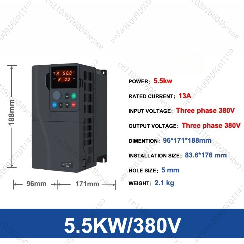 Inverter Pompa Surya Tiga Fasa - Solar Pump Inverter 5.5Kw Three Phase ulasan dan harga