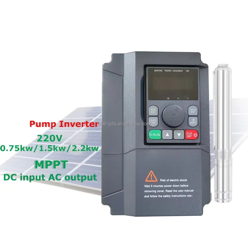 0,75KW 1,5KW 2,2KW 220V Pompa  - Mppt Solar Pump Controller 1.5Kw ulasan dan harga