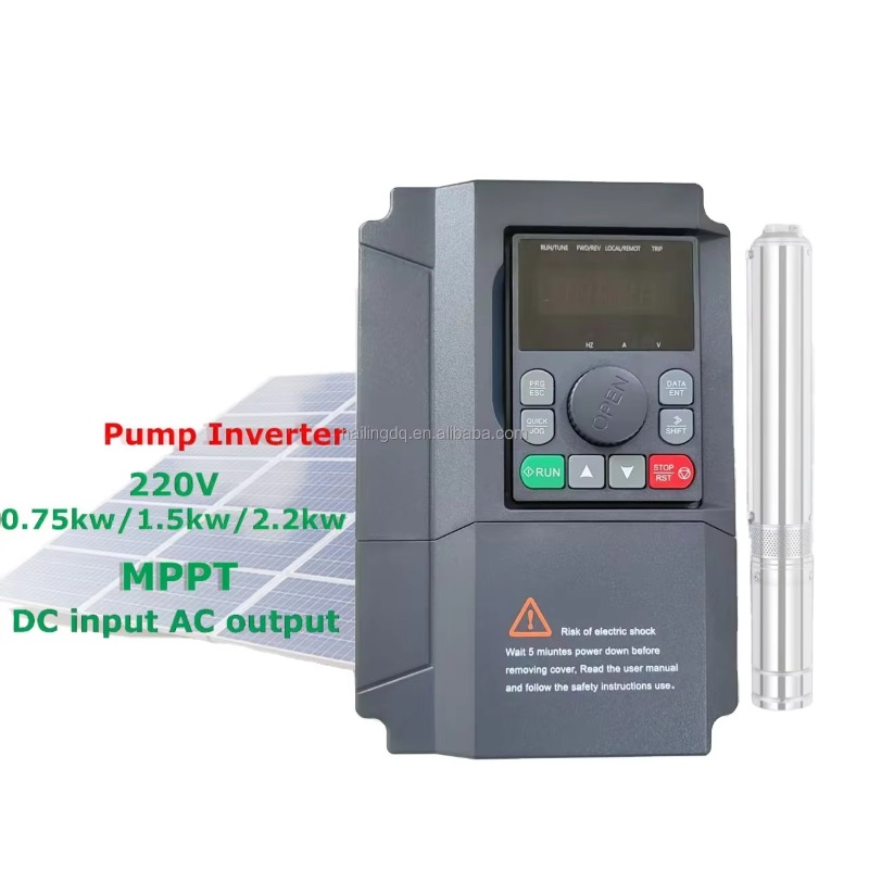 0,75KW 1,5KW 2,2KW 220V Pompa  - Mppt Solar Pump Controller 1.5Kw ulasan dan harga