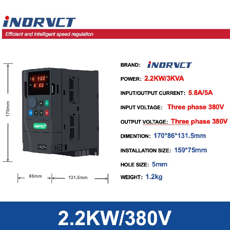 2.2kW 3HP 220V Inverter VFD Po - Solar Pump Inverter 2.2Kw ulasan dan harga